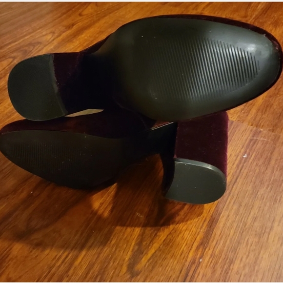 Steve Madden Velvet Sock Booties - Picture 3 of 5